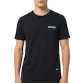 Camiseta Oakley B1B Warp Graphic SS Masculina PRETO