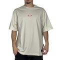 Camiseta Oakley Hologram Nuts SS Masculina CAQUI