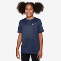 Camiseta Nike Dri-FIT Swoosh Infantil AZUL ESCURO