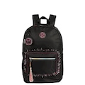 Mochila Sestini Grande Patches Trend PRETO