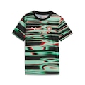 Camisa Pré-Jogo Portugal Puma Infantil PRETO