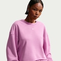 Blusão Nike Sportswear Chill Fleece Feminino ROSA CLARO