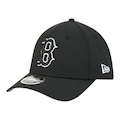 Boné New Era 3930mc Boston Red Sox Poly Masculino PRETO