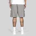 Bermuda Alive Logo Cargo Masculina CINZA