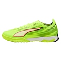 Chuteira Society Adulto Puma Ultra 6 Match VERDE/VERMELHO