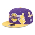 Boné New Era 9Fifty Los Angeles Lakers NBA All-Star Game Hardwood Classic Masculino ROXO