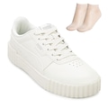 Kit Tênis Puma B Carina 3.0 + Meia - Feminino BEGE