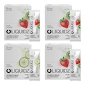 Kit 4 Caixas LIQUIDZ - Eletrólitos Zero Açúcares - Limonada | Morango - 56 sachês NAO SE APLICA