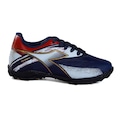 Chuteira Society Infantil Diadora Mondiale II AZUL ESC MESCLA