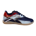 Chuteira Futsal Infantil Diadora Mondiale AZUL ESC MESCLA