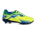 Chuteira de Campo Infantil Diadora Mondiale II AMARELO