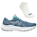 Tênis Feminino ASICS GT-2000 14 + 1 Par de Meia AZUL
