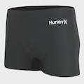 Sunga Boxer Hurley Block Black Masculina PRETO