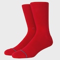 Meia Stance Icon Red Masculina VERMELHO