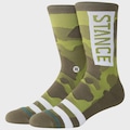 Meia Stance OG Camo Masculina VERDE