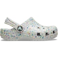 Sandália Crocs Classic Glow Paint Splatter Clog K - Infantil BEGE