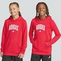 Blusão Moletom adidas College HD Infantil VERMELHO