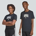Camiseta adidas College Infantil PRETO