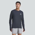 Camiseta adidas Run Ess Manga Longa Masculina PRETO