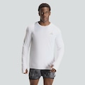 Camiseta adidas Run Ess Manga Longa Masculina BRANCO