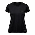Camisa Corinthians Baby Look All Black Símbolo Coimbra - Feminino PRETO