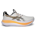 Tênis Masculino ASICS Gel-Nimbus 28 BRANCO/LARANJA