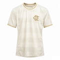Camisa Flamengo Símbolo Gold Off White Coimbra - Masculino BRANCO
