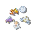 Kit Jibbitz Crocs Cinderela Pack com 5 Peças BRANCO