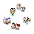 Kit Jibbitz™ Crocs Mickey and Friends Pack com 5 Peças BRANCO