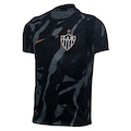 Camiseta Atlético Mineiro 26/27 Pré-jogo Nike Infantil PRETO/CINZA