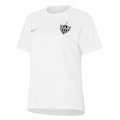 Camiseta Atlético Mineiro Nike Travel Feminina BRANCO/AMARELO