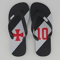 Chinelo do Vasco Dinamite Masculino PRETO