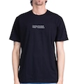 Camiseta Rip Curl Outline Masculina PRETO