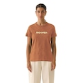 Camiseta Fila Rio Open F-Box Feminina MARROM