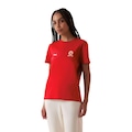 Camiseta Fila Regular Premium Rio Open 26 Feminina VERMELHO