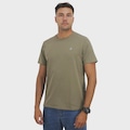 Camiseta Surf Alive Premium Mini Logo - Masculina BEGE