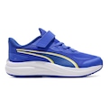 Tênis Infantil PUMA Skyrocket 2 Ac + Ps AZUL ESC/BRANCO