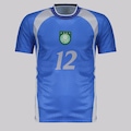 Camisa do Palmeiras Goleiro Retrô Libertadores 1999 Masculina AZUL