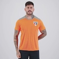 Camisa do São Paulo Sampa Masculina LARANJA