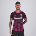 Camisa Kings League Funkbol Clube adidas Masculina PRETO