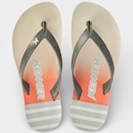 Chinelo Kenner Summer Listras Masculino LARANJA