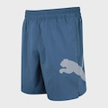 Bermuda Tad Essentials Big Logo 7 Puma Masculina AZUL