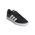 Tênis Grand Court Base 3.0 adidas Masculino PRETO/BRANCO
