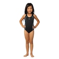 Maiô Infantil Speedo Para Natação Hidroginástica Acqua Basic PRETO