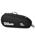 Raqueteira Wilson Team Rio Open 3pk 2026 PRETO