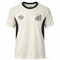 Camisa Santos Umbro 2026 Treino Jogador - Masculino OFF WHITE