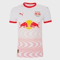 Camisa Do Bragantino I 2025 Red Bull Umbro Masculina BRANCO
