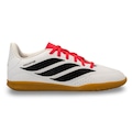 Chuteira Futsal Adulto adidas Predator Essentials 26.5 BRANCO/CORAL