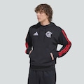 Blusão Moletom adidas Flamengo DNA Masculino PRETO