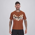 Camiseta adidas Tiro Hot GC Masculina MARROM